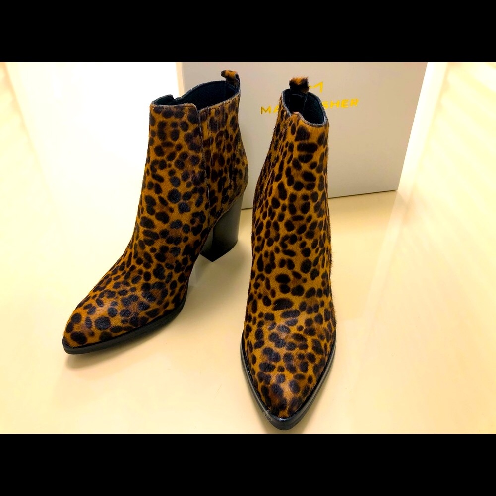 Marc Fisher LTD Alvaly Bootie leopard
